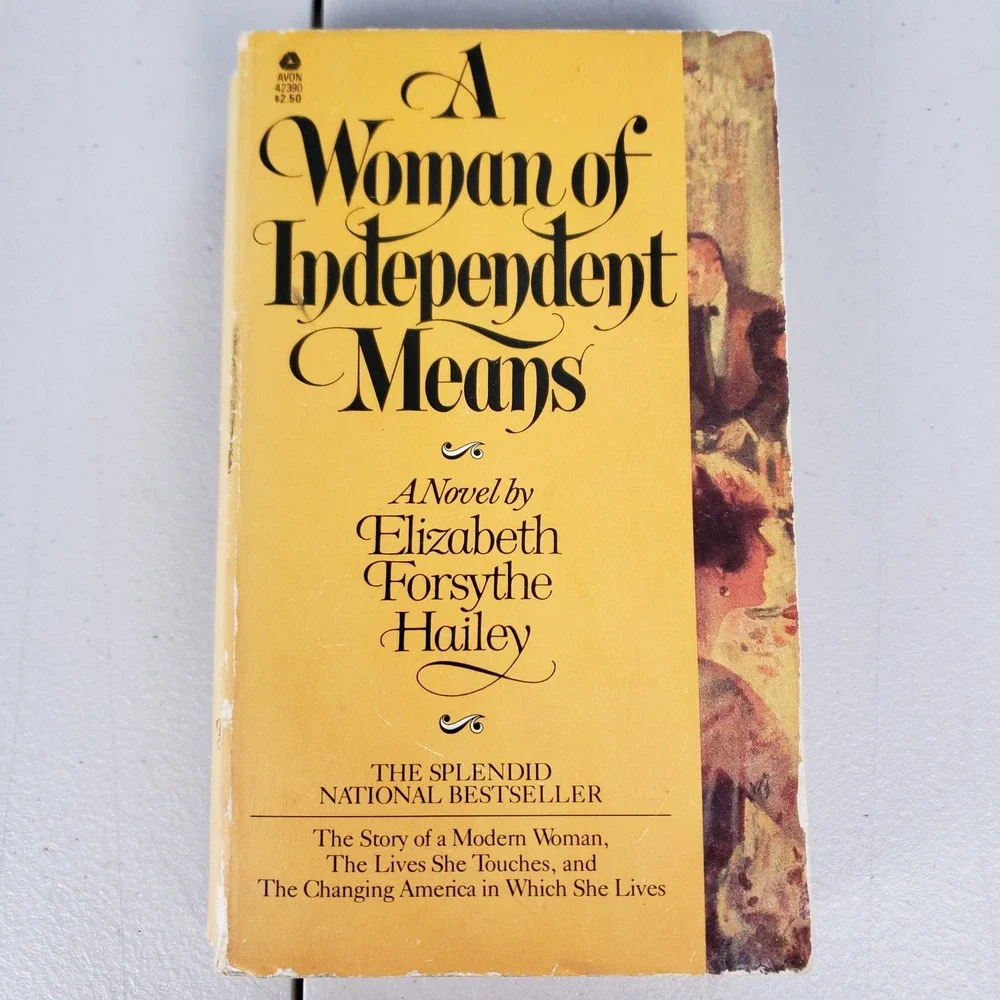 A Woman of Independent Means Elizabeth Forsythe Hailey 1979 Avon Paperback Novel
